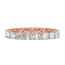 The Brooke Ring - East-West Oval Eternity Band