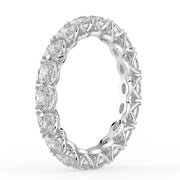The Brooke Ring — East-West Oval Lab-Grown Diamond Eternity Band | The Jewel Concierge