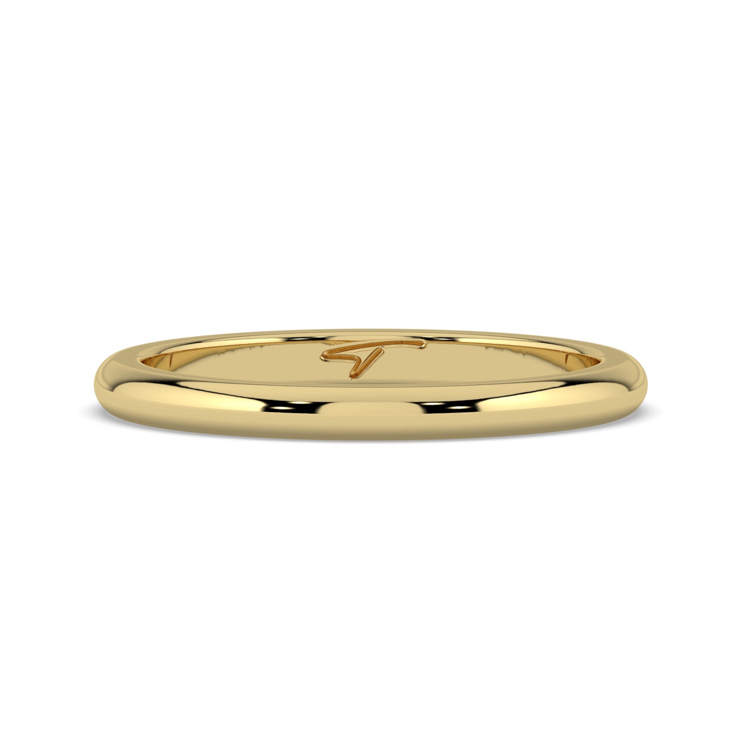 The Daisy Ring - 2mm Squared Wedding Band