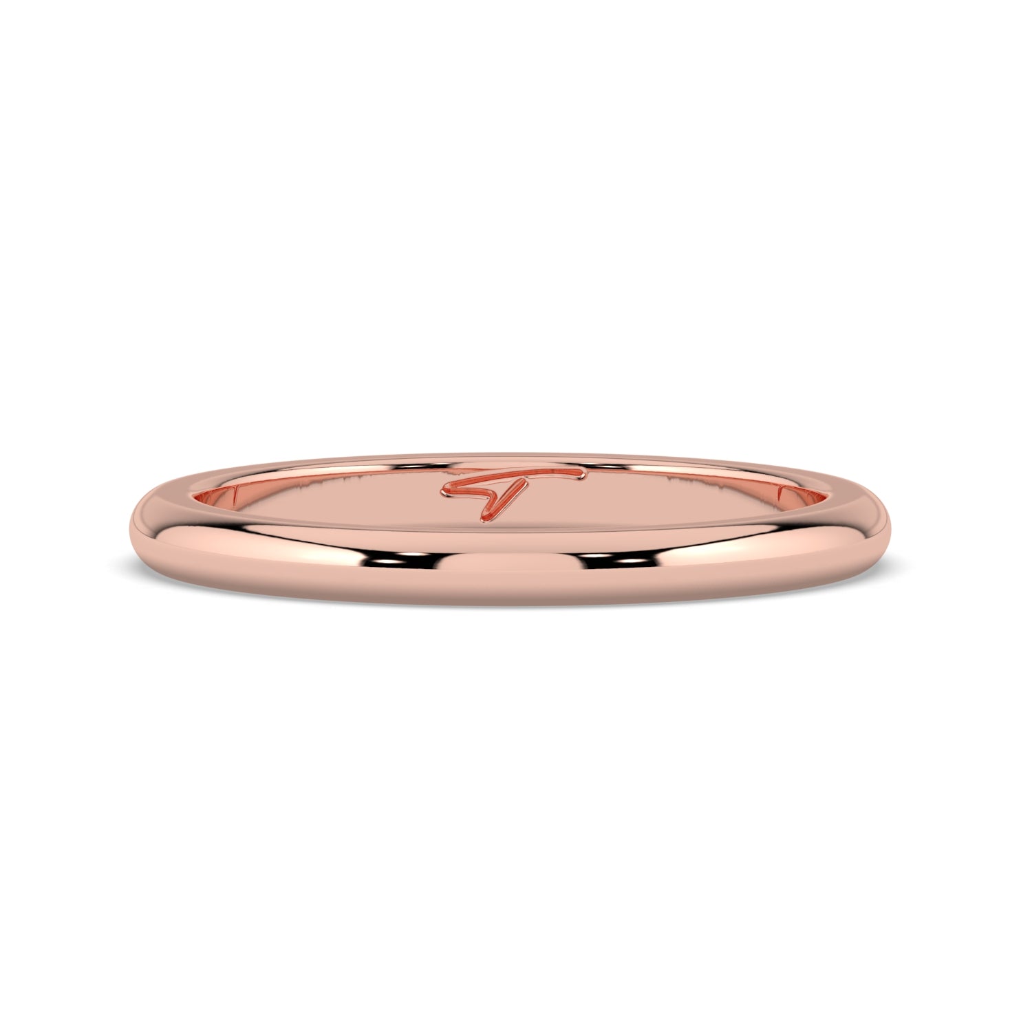 The Daisy Ring - 2mm Squared Wedding Band