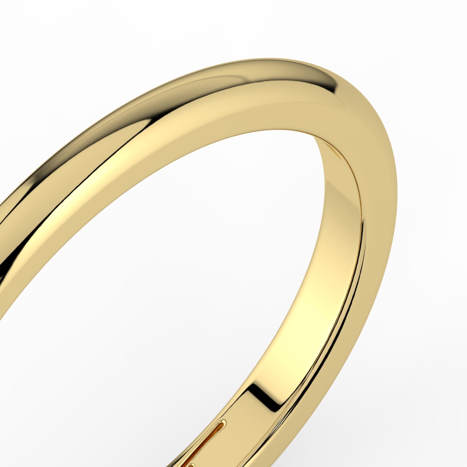 The Daisy Ring - 2mm Squared Wedding Band