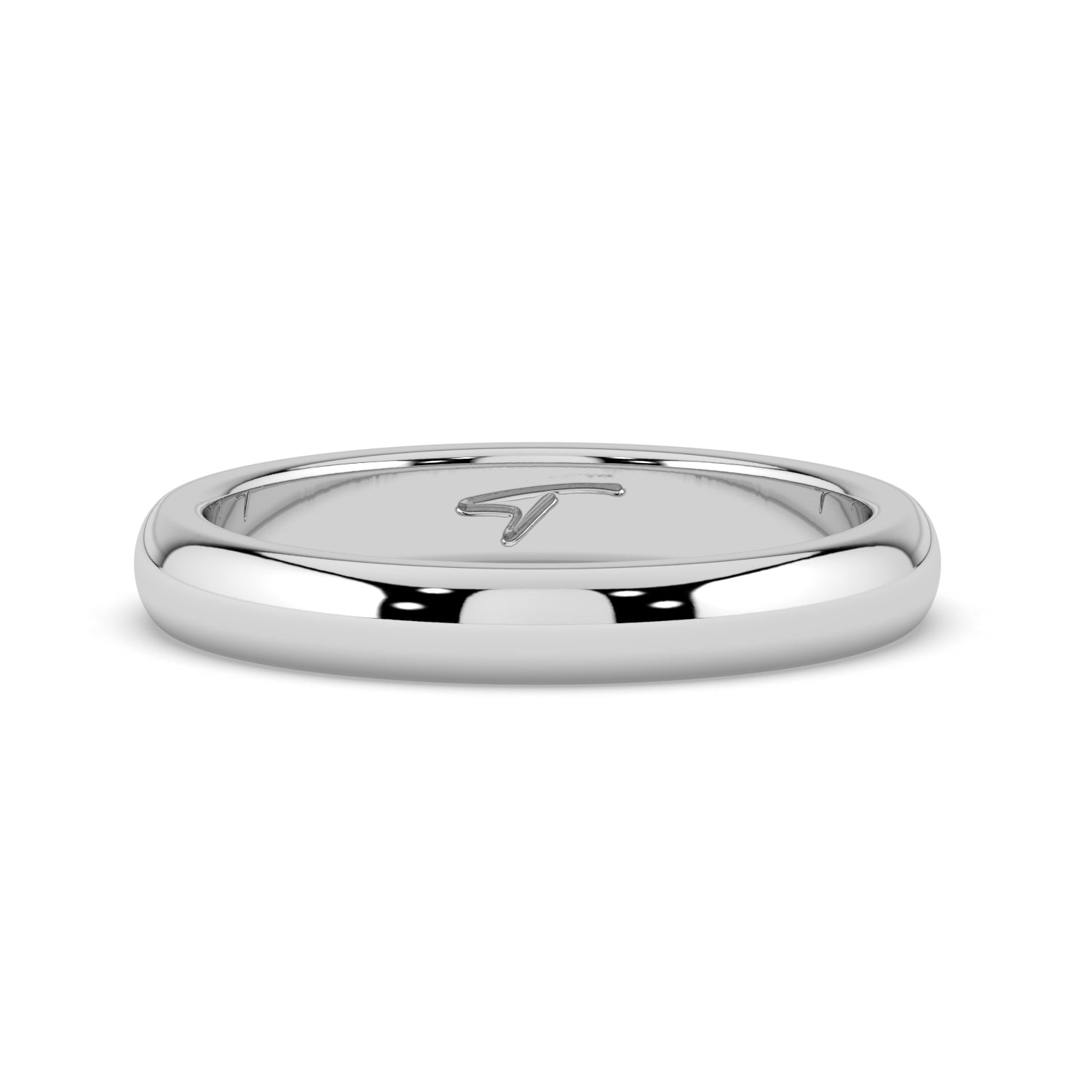 The Daisy Ring - 3mm Squared Wedding Band