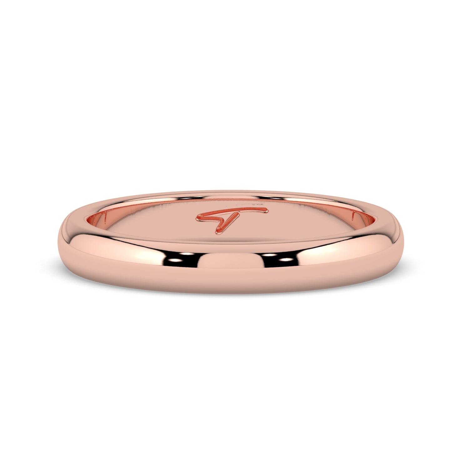 The Daisy Ring - 3mm Squared Wedding Band