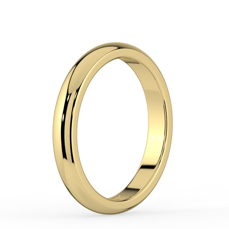 The Daisy Ring – 3mm Squared Wedding Band – The Jewel Concierge