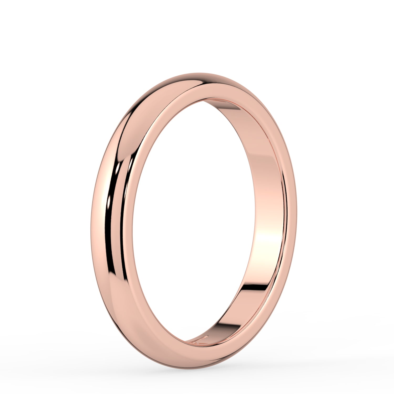 The Daisy Ring - 3mm Squared Wedding Band
