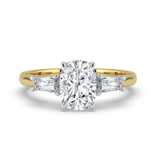The Maia Ring – Cushion & Baguette Trilogy – The Jewel Concierge