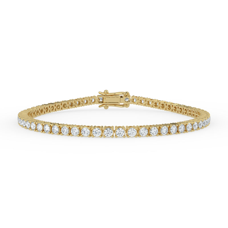 The Signature Tennis Bracelet – 5.00 TCW – The Jewel Concierge