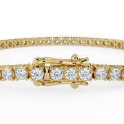 The Signature Tennis Bracelet – 5.00 TCW – The Jewel Concierge