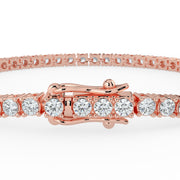 The Signature Tennis Bracelet – 5.00 TCW – The Jewel Concierge