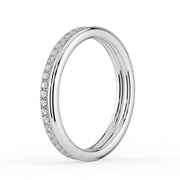The Sarah Ring — Double Pavé Lab-Grown Diamond Wedding Band | The Jewel Concierge