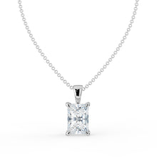 The Seraphine Pendant - Radiant Cut Solitaire