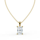 The Seraphine Pendant - Radiant Cut Solitaire