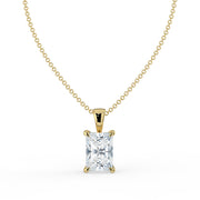 The Seraphine Pendant – Radiant Cut Solitaire – The Jewel Concierge