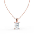 The Seraphine Pendant - Radiant Cut Solitaire