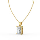 The Seraphine Pendant - Radiant Cut Solitaire