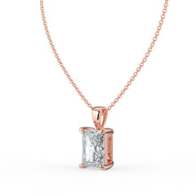 The Seraphine Pendant - Radiant Cut Solitaire