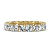 The Ellie Ring — Cushion Lab-Grown Diamond Eternity Band | The Jewel Concierge