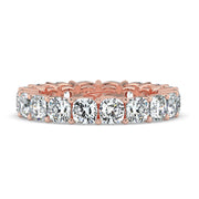 The Ellie Ring — Cushion Lab-Grown Diamond Eternity Band | The Jewel Concierge