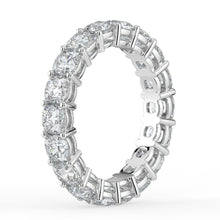 The Ellie Ring - Cushion Eternity Band