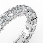 The Ellie Ring - Cushion Eternity Band