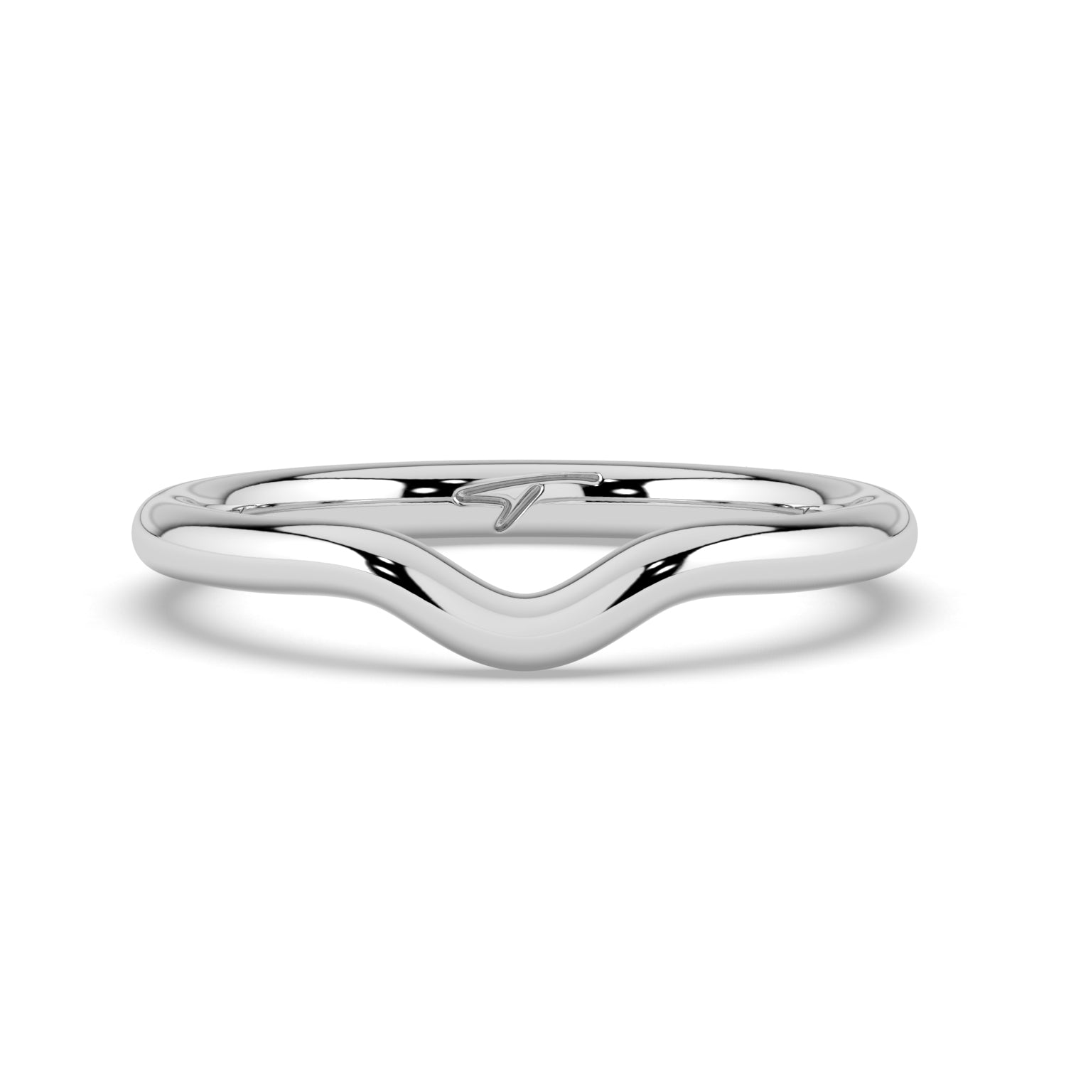 The Megan Ring - Contoured Wedding Band