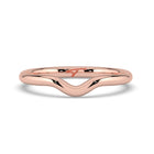 The Megan Ring - Contoured Wedding Band