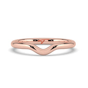 The Megan Ring — Contoured Wedding Band | The Jewel Concierge