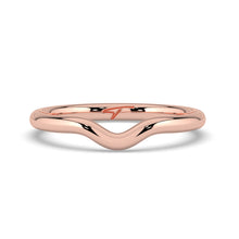 The Megan Ring - Contoured Wedding Band
