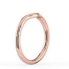 The Megan Ring - Contoured Wedding Band