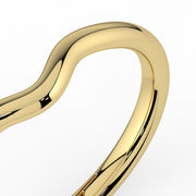 The Megan Ring — Contoured Wedding Band | The Jewel Concierge