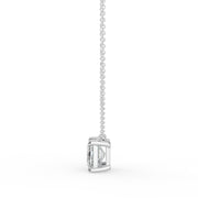 The Lirien Necklace – East-West Emerald Cut – The Jewel Concierge