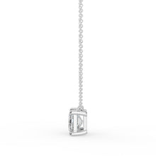 The Lirien Necklace -  East-West Emerald Cut