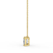 The Lirien Necklace – East-West Emerald Cut – The Jewel Concierge
