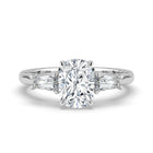 The Maia Ring – Cushion & Baguette Trilogy – The Jewel Concierge