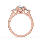 The Selene Ring - Cushion & Trapezoid Trilogy