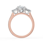 The Selene Ring - Cushion & Trapezoid Trilogy