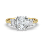 The Selene Ring - Cushion & Trapezoid Trilogy