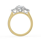 The Selene Ring - Cushion & Trapezoid Trilogy