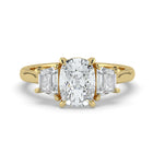 The Selene Ring - Cushion & Trapezoid Trilogy