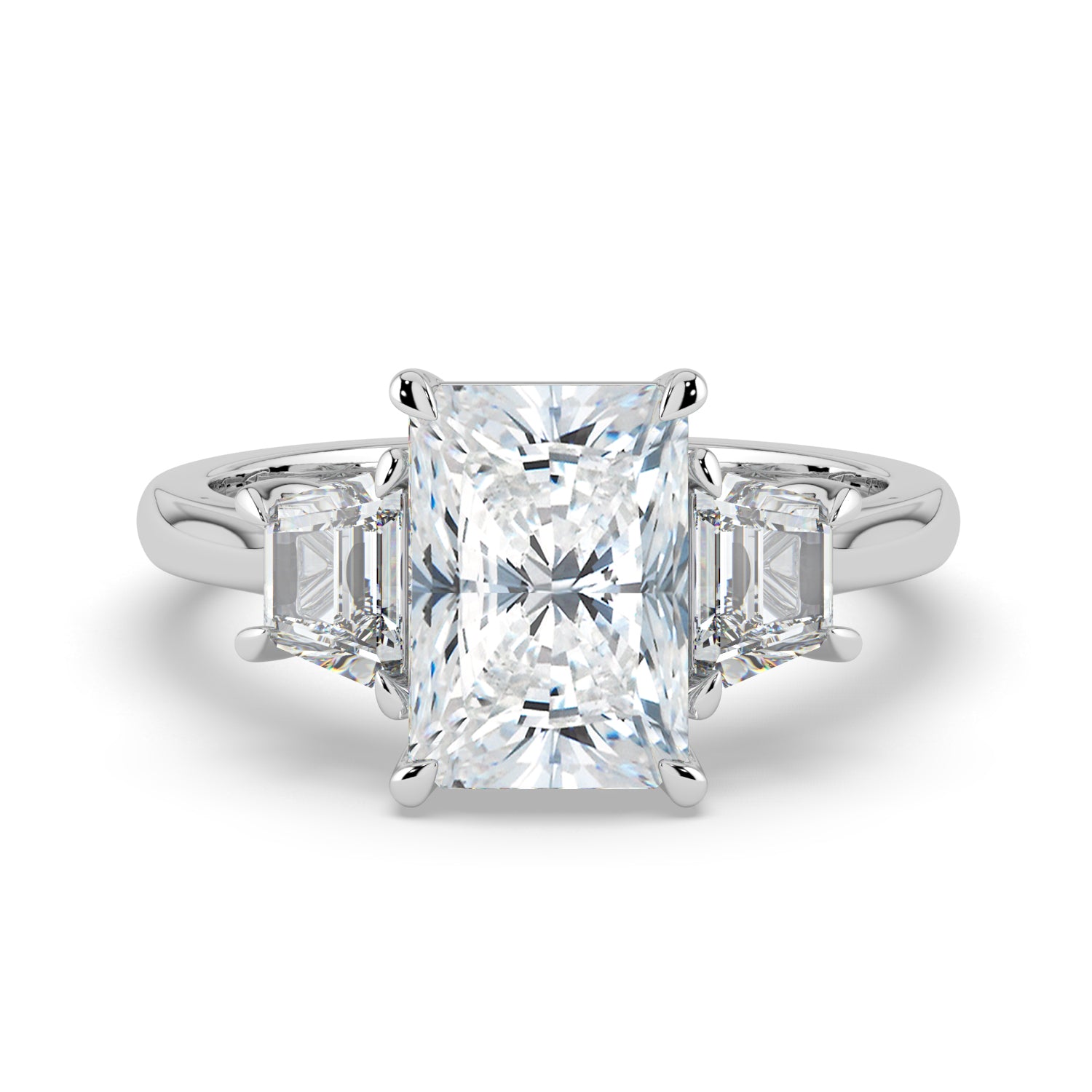 The Selene Ring - Radiant & Trapezoid Trilogy