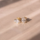 The Althea Earrings - 1.0 CTW Oval Studs