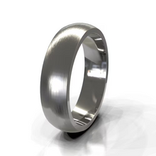 Brushed Classic Comfort Fit Men's Wedding Band