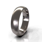Brushed Classic Comfort Fit Men's Wedding Band