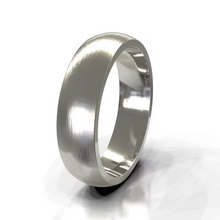 Brushed Classic Comfort Fit Men's Wedding Band