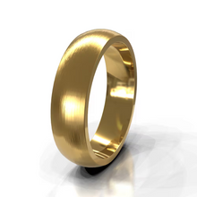 Brushed Classic Comfort Fit Men's Wedding Band