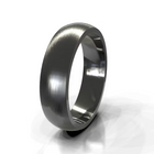 Brushed Classic Comfort Fit Men's Wedding Band
