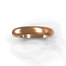 Brushed Domed Men's Wedding Band