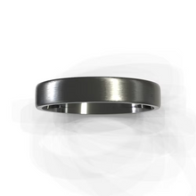 Brushed Classic Flat Men's Wedding Band