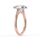 The Polaris Ring - Oval Bezel Solitaire