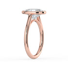 The Polaris Ring - Oval Bezel Solitaire